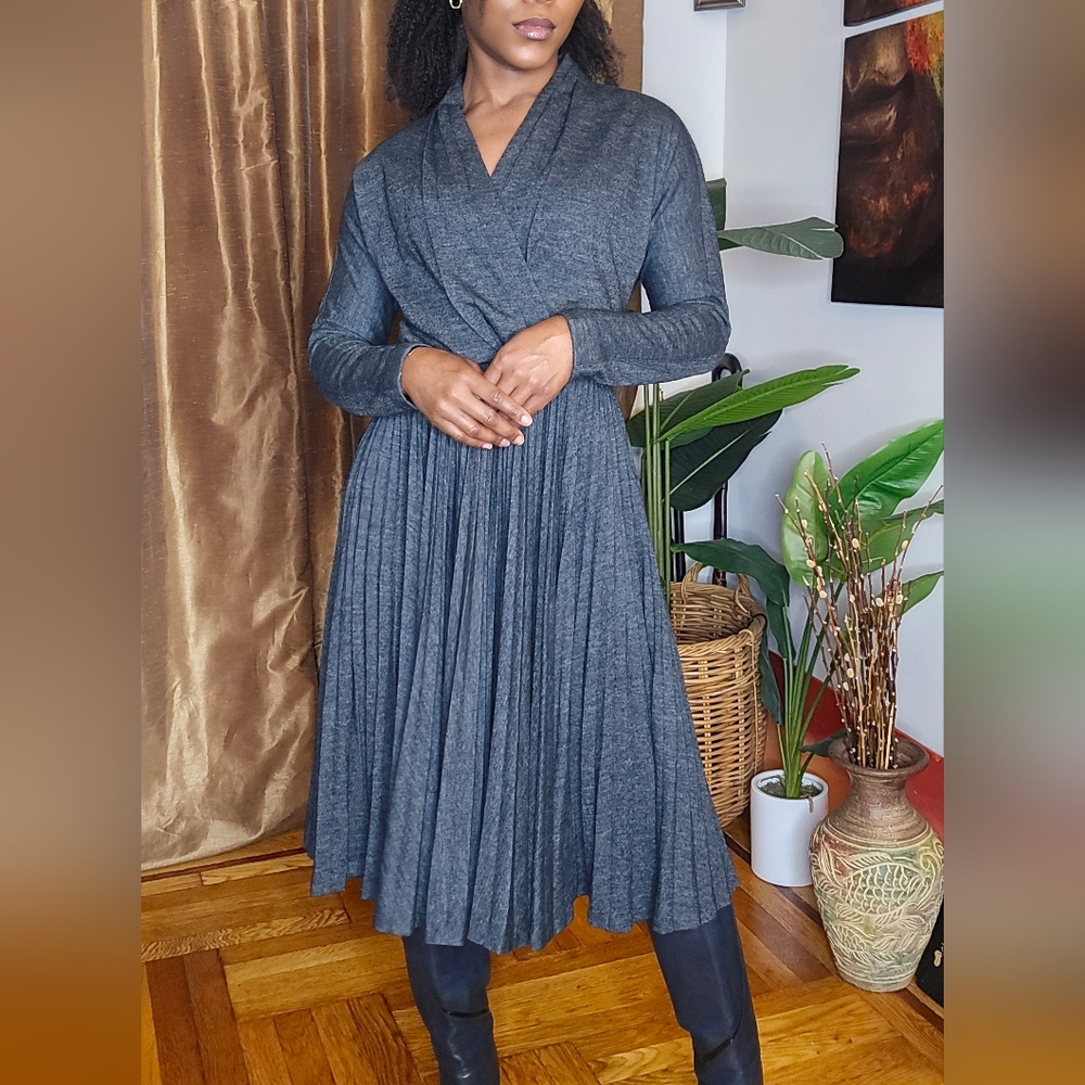 Vintage Gillian Wool Dress Sz:6